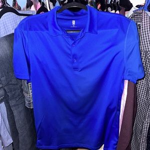 Royal Blue Ideology Polo Shirt